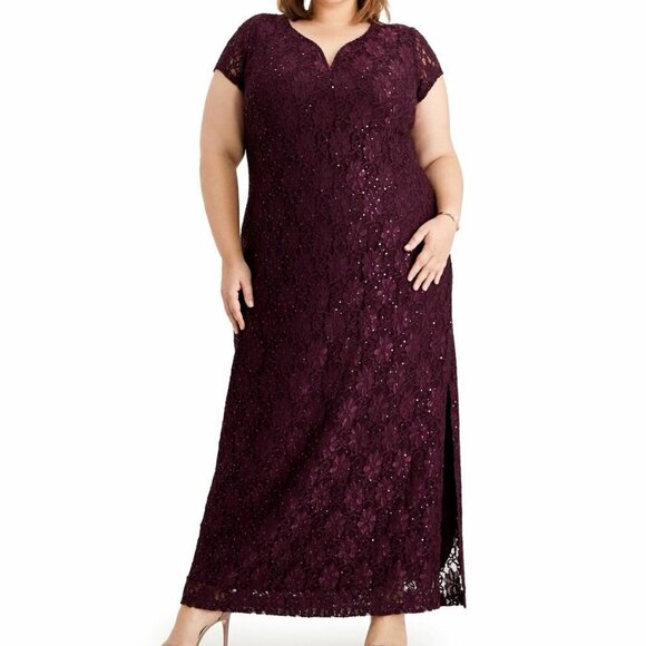 ($109) Connected Apparel Women's Plus Size Formal Evening Party Prom Dress, 14W - Picture 2 of 14
